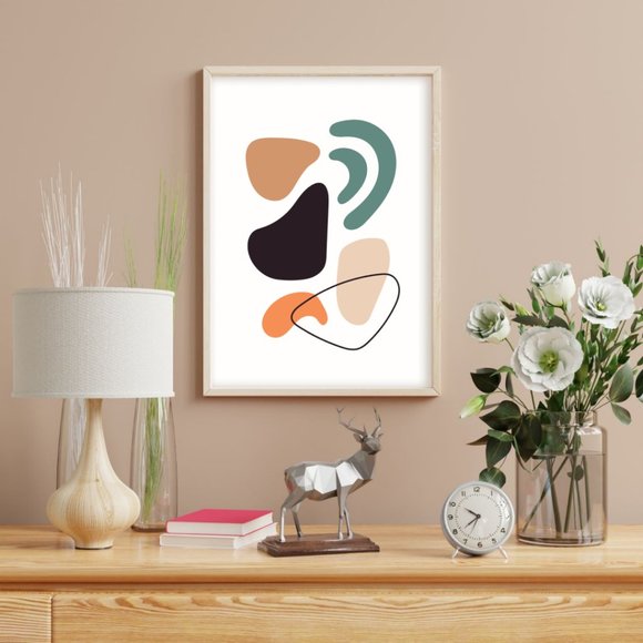 2/$35 Modern Minimalist Abstract Boho Wall Art Print Home Decor [No Frame] - Picture 2 of 6